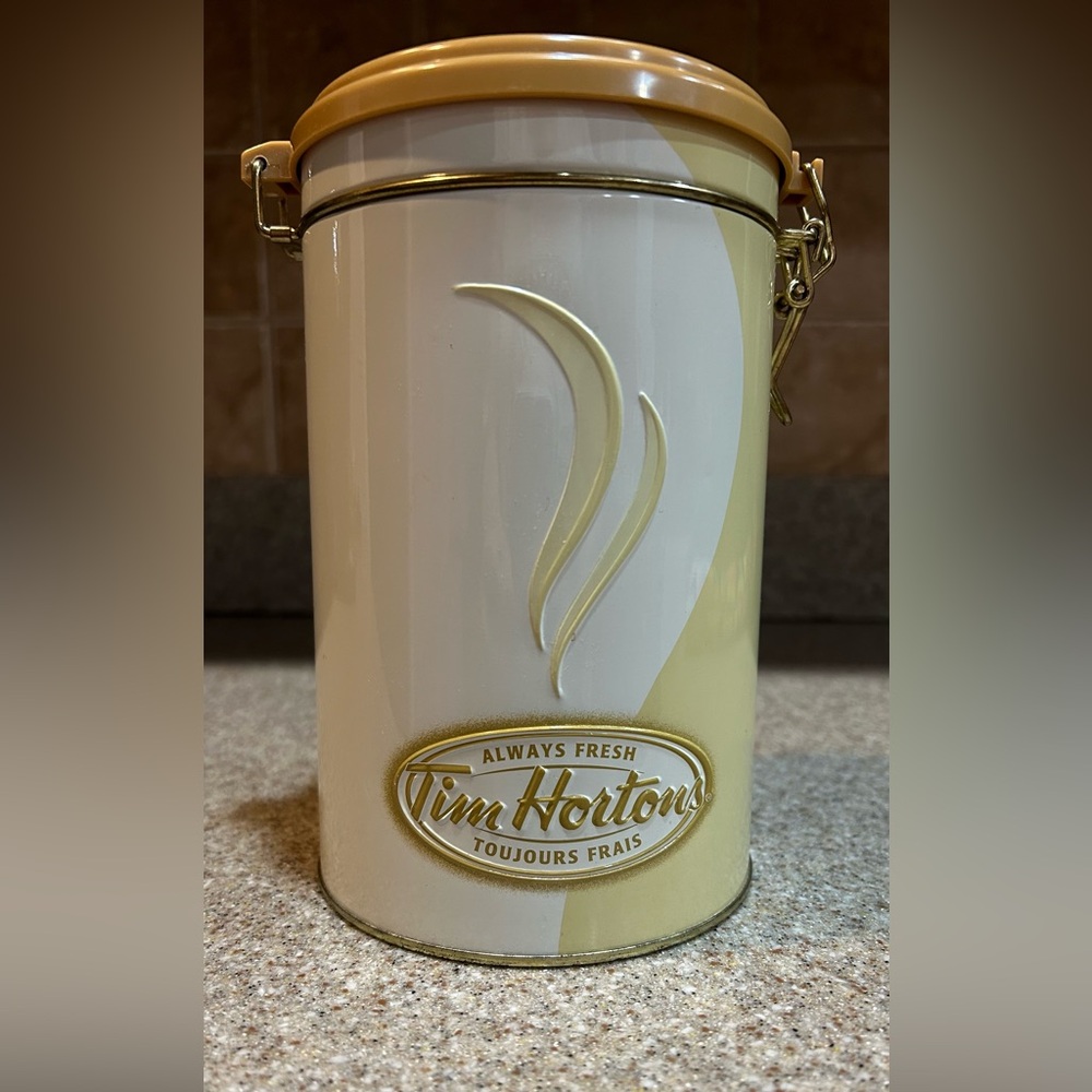Tim Hortons Limited Edition coffee tin #006.Vintage